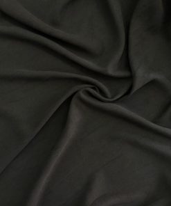 Siyah Taşlanmış Koton Kumaş