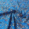 Çıtır Mavi Çiçekli Pamuk Viskon S1İZT