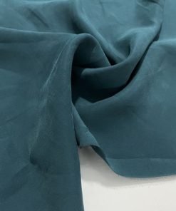 Taşlanmış İpek Cupra Kumaş Parlement Yeşili S1