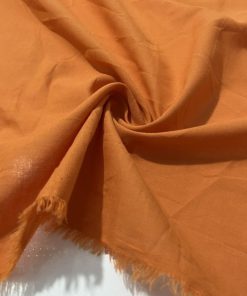 Orange Pamuk Vual Kumaş S1