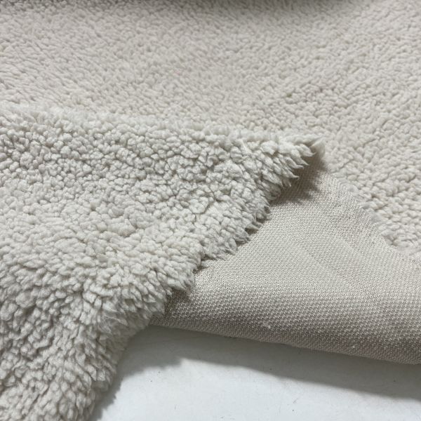 Süper Kuzu Teddy Kumaş Taş Rengi S1