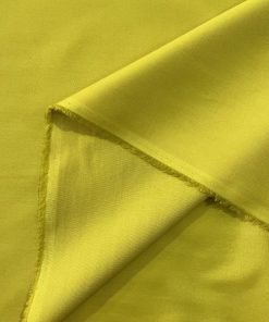 Yeşil Sarı Poplin Kumaş S1