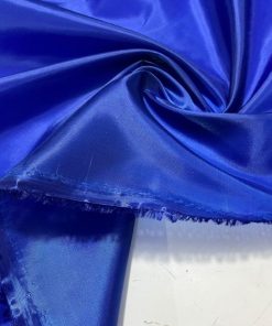 Polyester Astar Kumaş Saks Mavi S1