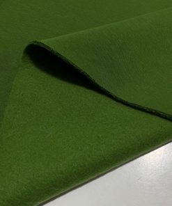 Üç İplik Şardonlu Penye Kumaş Yeşil S1