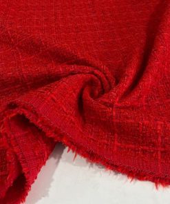 Zara Cotton Chanel Kumaş Kırmızı S1MHR
