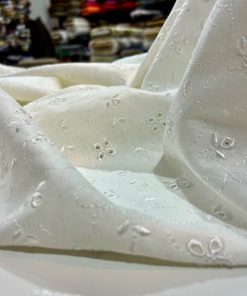 Ham Keten Fisto Kumaş Beyaz S1