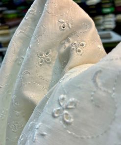 Ham Keten Fisto Kumaş Beyaz S1