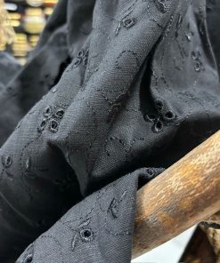 Ham Keten Fisto Kumaş Siyah S1