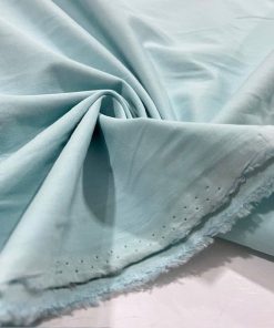 Pamuk Poplin Kumaş Soft Mavi S1