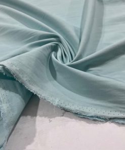 Pamuk Poplin Kumaş Soft Mavi S1