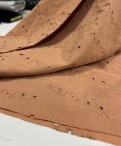 Saf Pamuk Fisto Kumaş Soğan Kabuğu S1