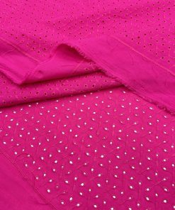 Fuşya Pembe %100 Pamuk Fisto Kumaş S1YVZ