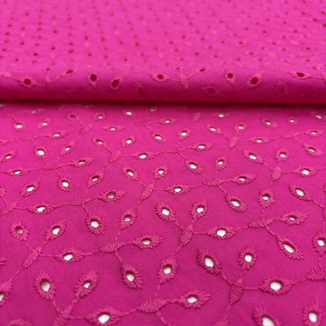 Fuşya Pembe %100 Pamuk Fisto Kumaş S1YVZ