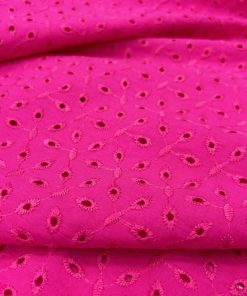 Fuşya Pembe %100 Pamuk Fisto Kumaş S1YVZ