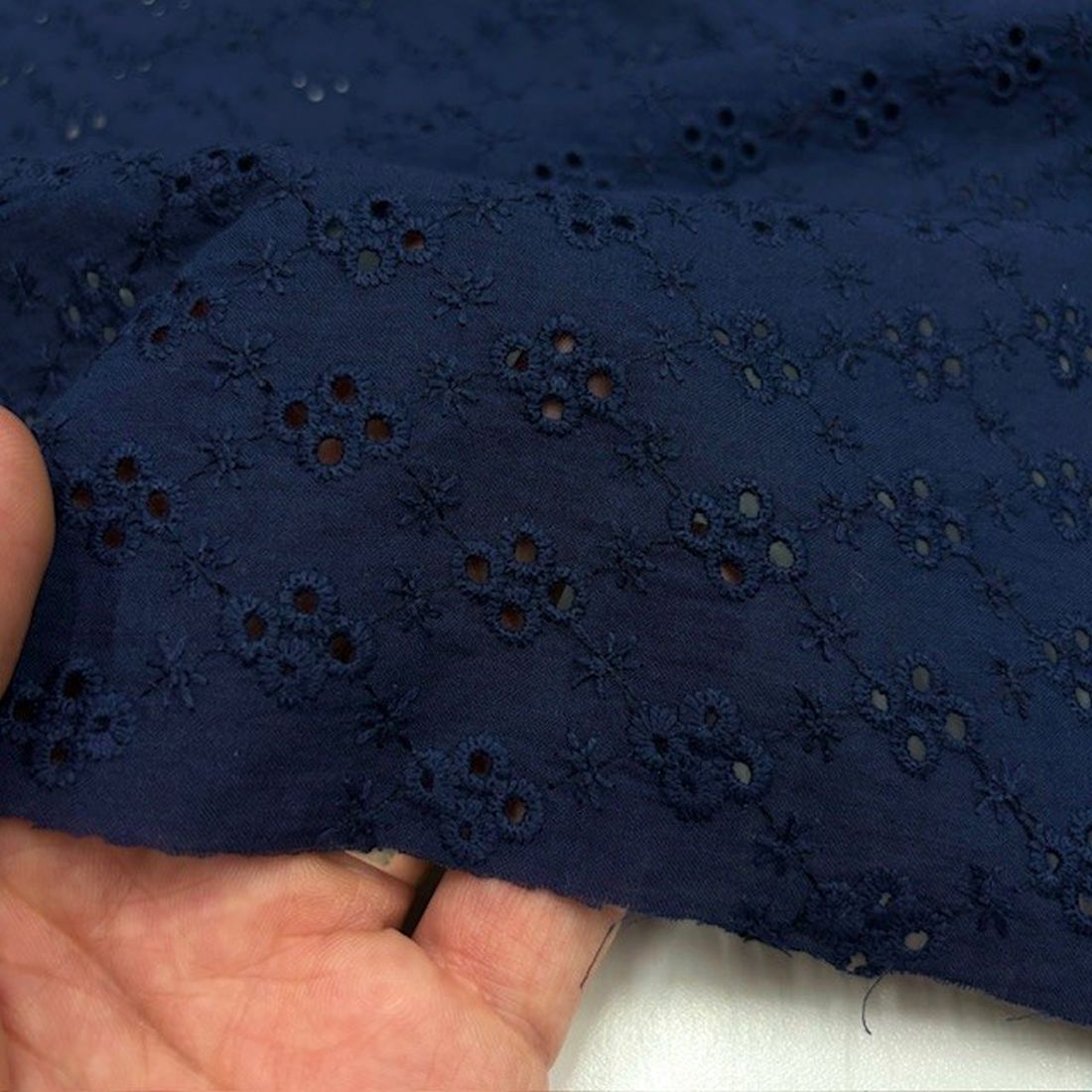 Lacivert Pamuk Fisto Kumaş S1YVZ