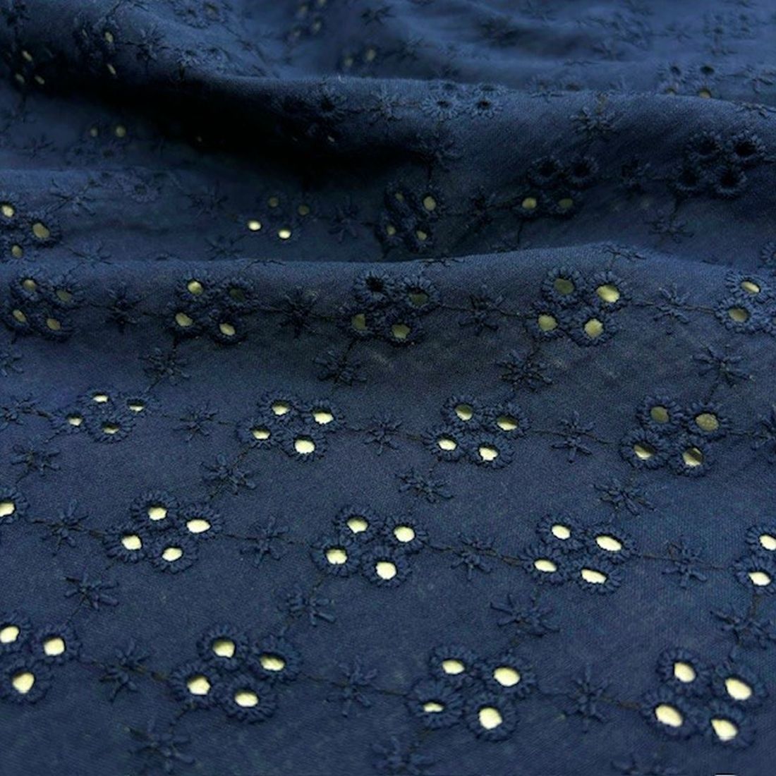 Lacivert Pamuk Fisto Kumaş S1YVZ