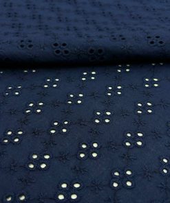 Lacivert Pamuk Fisto Kumaş S1YVZ