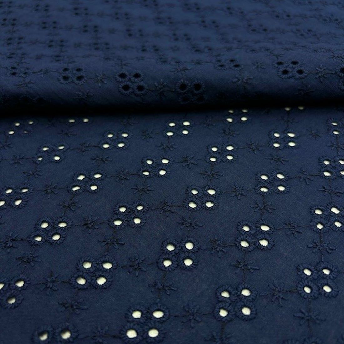 Lacivert Pamuk Fisto Kumaş S1YVZ