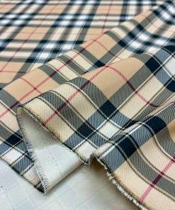 Burberry Ekose Süper Trençkot Kumaş