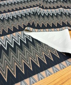 Süper Zigzag Trençkot Kumaş