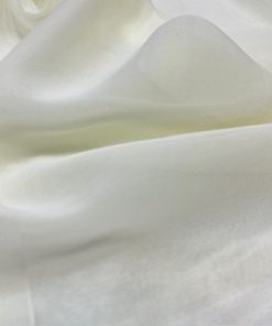 Janjanlı Şifon Kumaş Kemik Rengi
