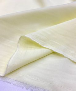 Açık Sarı Saf Pamuk Vual Kumaş