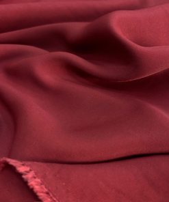 Bordo Akışkan Rayon Cupra Kumaş SYT