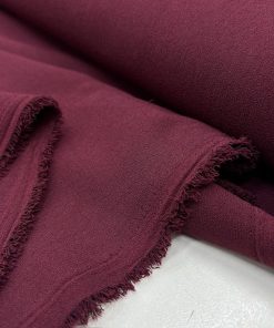 Double İtalyan Krep Kumaş Bordo