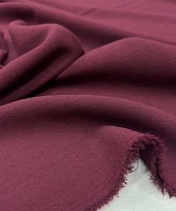 Double İtalyan Krep Kumaş Bordo