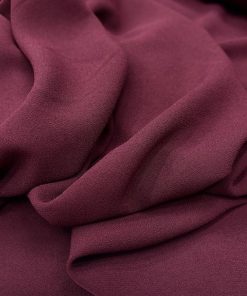 Double İtalyan Krep Kumaş Bordo