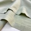 Pastel Soft Yeşil Saf Pamuk Vual Kumaş