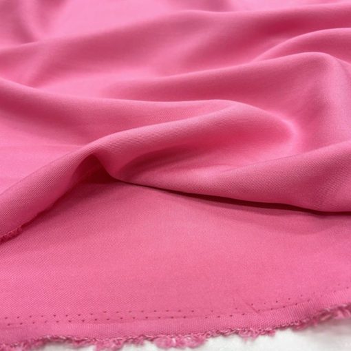 Pembe Süper Viskon Kumaş