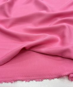 Pembe Süper Viskon Kumaş