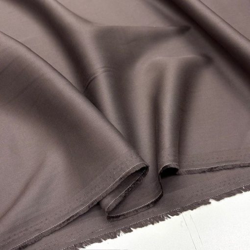 Yumuşatılmış 0 Pamuklu Tencel Kot Kumaş Vizon