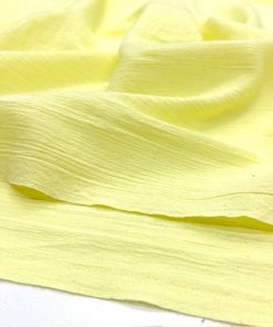 Pamuk Limon Sarısı Şile Bezi Kumaş
