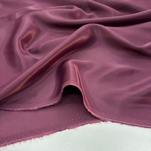 Bordo Vişne İpeksi Filoş Cupra Kumaş