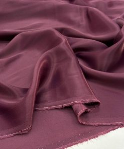 Bordo Vişne İpeksi Filoş Cupra Kumaş