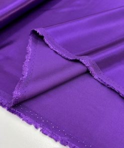 Mor Lüks Pamuklu Rayon Cupro Kumaş