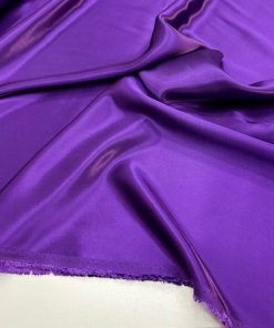 Mor Lüks Pamuklu Rayon Cupro Kumaş