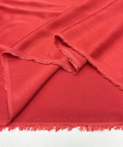 Nar Çiçeği Pamuklu Rayon Cupro Kumaş