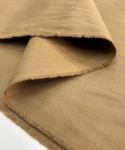 Soft Kahve Pamuklu Denim Kumaş YNS