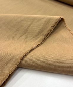 Soft Kahve Pamuklu Denim Kumaş YNS