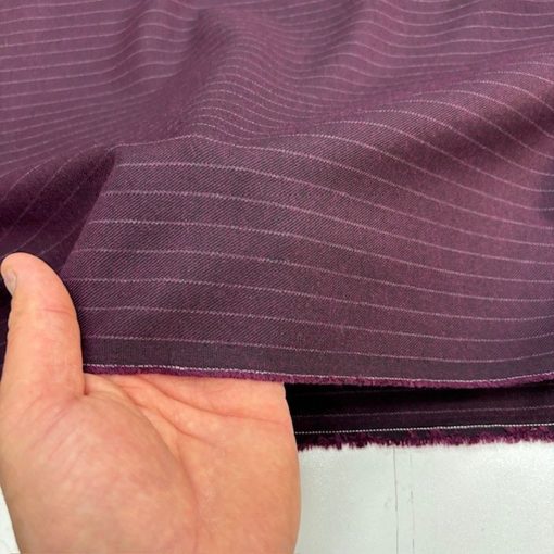 Vintage Vişne Bordo Flanel Kumaş
