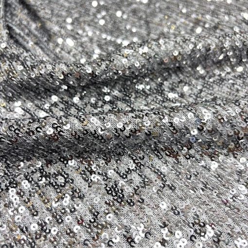 Zara Pullu Payet Kumaş Füme