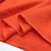 100% Keten Kumaş Orange YNS