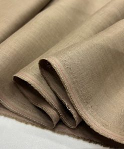 100% Keten Kumaş Soft Kahve SYT