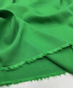 Ağaç Kabuğu Aerobin Keten Kumaş Benetton Yeşili EMR
