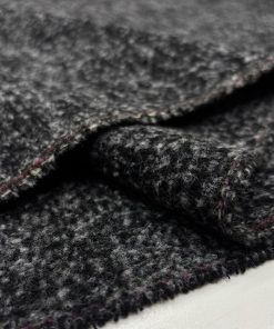 %100 Yün Buklet Tweed Kumaş YVZ