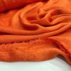 Bambu İpeksi Cupro Kumaş Orange YVZ