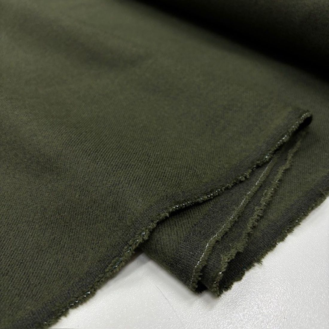 Blazer Flanel Kaşmir Kumaş Haki Yeşili